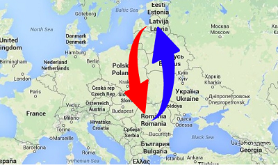 Transport Romania to Latvia. Shipping from Latvia to Romania.