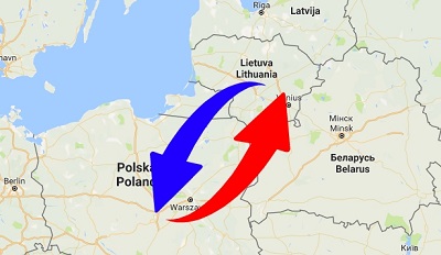 Transport From Lithuania to Poland. Shipping from Poland to Lithuania.