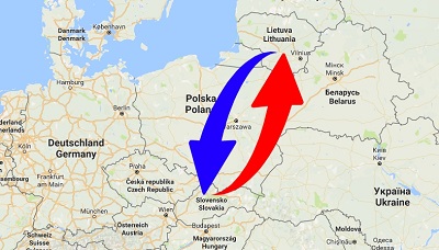 Transport Slovakia to Lithuania. Shipping from Lithuania to Slovakia.