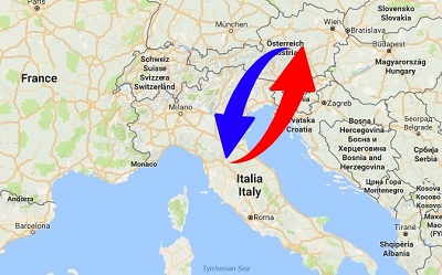 Transport Austria to Italy
