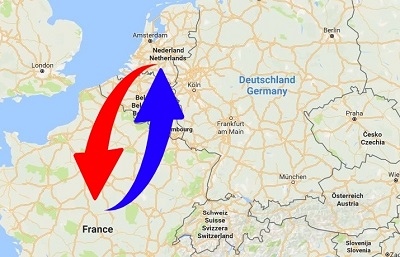 Transport France to Netherlands