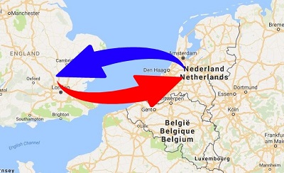 Transport Nederland naar Verenigd Koningkrijk